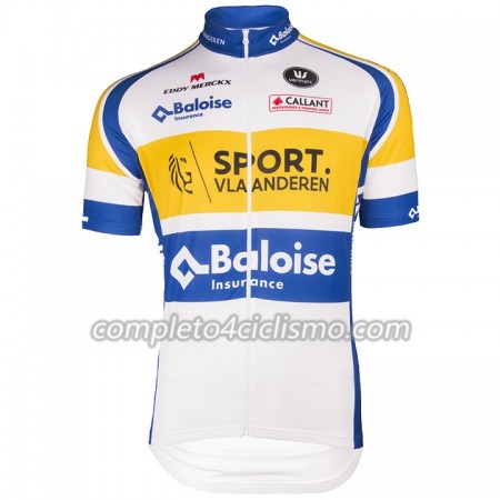 Maglia 2018 Sport Vlaanderen-Baloise N001 Manica Corta Maglia 2018 Sport Vlaanderen-Baloise N001 Manica Corta